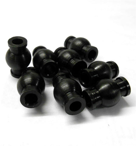 L9830 Shock Track Rod Ball Joints End Cups x 8 1/5 1/8 M4 10mm 4mm 15mm ODxIDxW