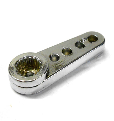 N10071 1/5 Scale RC Steering Servo Horn Arm 17 Teeth Tooth 17T Silver x 1