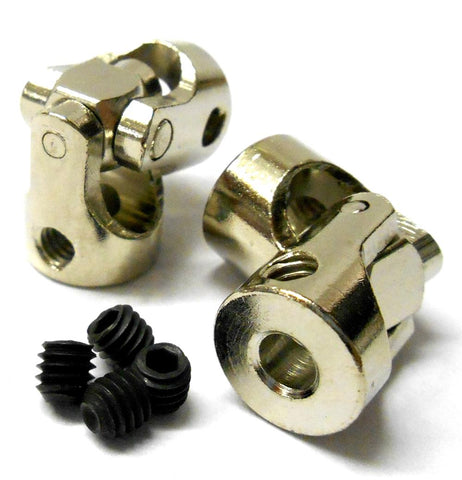 N10207 Uni Universal Joint Cup Silver Alloy 11mm Outer 5mm 4mm Inner Diameter