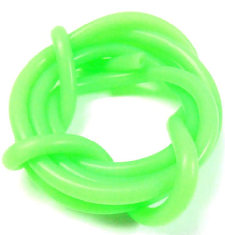 S10010G Light Green Silicone RC Nitro Glow Fuel Line Tube Pipe 1 Meter 5mm 2.5mm
