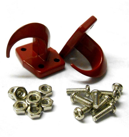 SH80117 1/10 RC Rock Crawler Body Shell Diamond Base Toe Hook Red 2