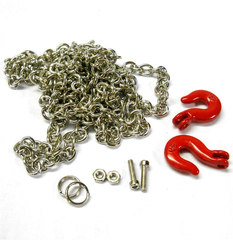 SH80125S 1/10 RC Toy Rock Crawler Monster Truck Body Shell Chain and Hooks 96cm