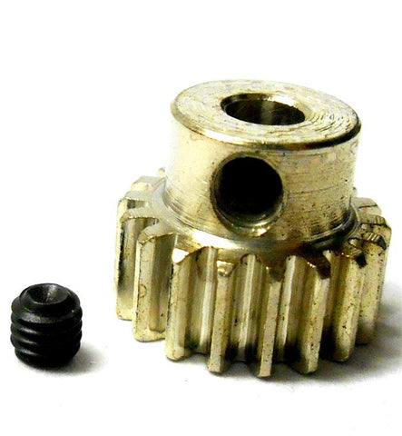 TD10017 0.6 Module 0.6M 18T 18 Teeth Tooth Motor Pinion Gear Silver