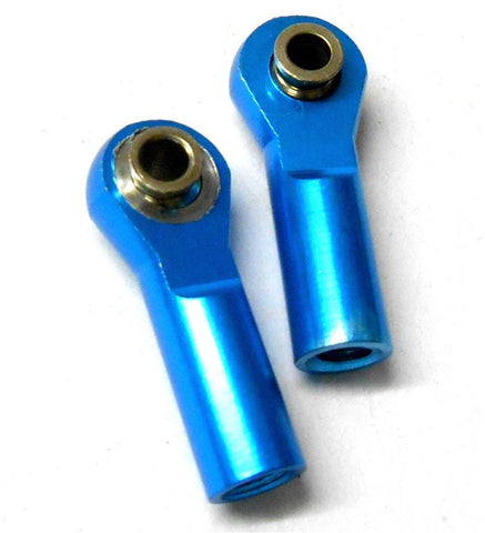 TD10043 06048 1/10 Alloy Pulling Arm Track Rod End 2 RC Light Blue Left Right M4