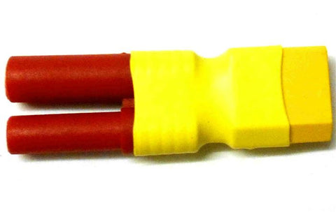 C0030B RC Connector Female XT-60 XT60 to 4mm Red Housing