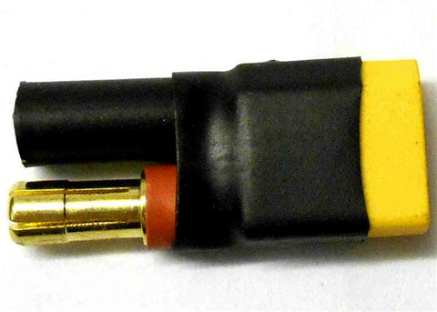 C0031 RC Connector Female XT-60 to 5.5mm Banana Plug Adaptor Adapter