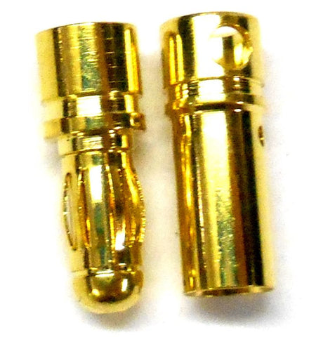C0352 RC Connector 3.5mm Gold Plated Male and Female Bullet Banana x 1 Set