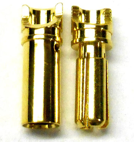 C0353 RC Connector 3.5mm Gold Plated Male and Female Bullet Banana x 1 Set