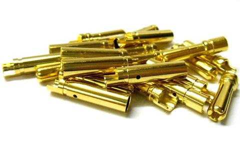 C0405Nx10 RC Connector 4mm Gold Plated Male and Female Bullet Banana x 10 Set