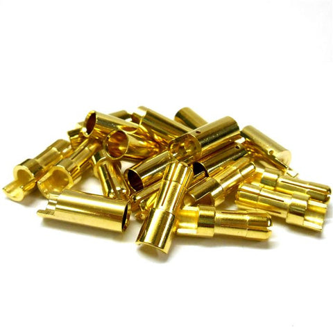 C0552x10 RC Connector 5.5mm Gold Plated Male and Female Bullet Banana x 10 Set