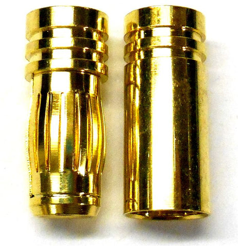 C0701 RC Connector 7mm Gold Plated Male and Female Bullet Banana x 1 Set
