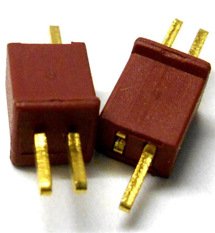 C0104 RC Battery Micro T-Plug Plug Connector Male Female x 2 Set