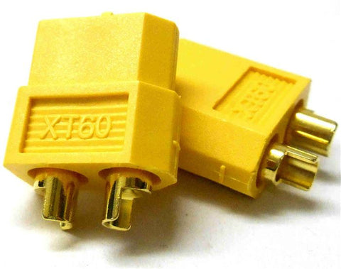 C0105 RC XT60 XT-60 Connector Yellow Male Female x 1 - v1 Best Set