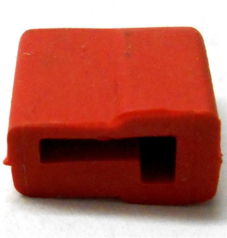 C0122 RC Battery T-Plug Rubber Cap Hat Cover x 1 Red