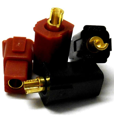 C0123 RC Battery KT350 KT-350 Plug Connector Black And Red x 1 Set