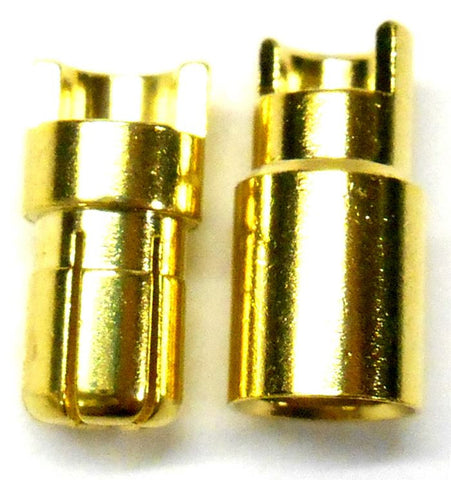 C0602 RC Connector 6mm Gold Plated Male and Female Bullet Banana x 1 Set