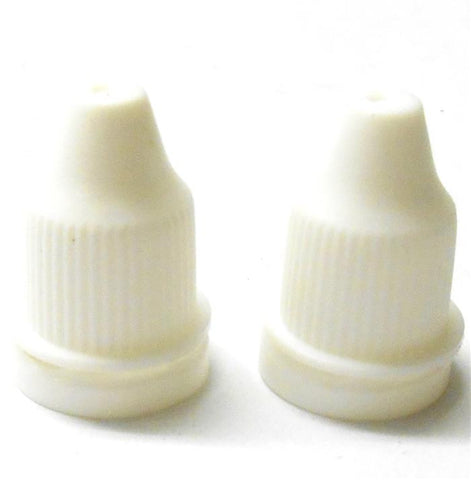 L11019 Fuel Refill Bottle Caps x 2 White Small 20ml Bottle