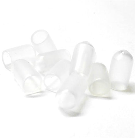 L11016 RC Nitro Glow Fuel Refill Bottle Pipe Caps x 10 Clear