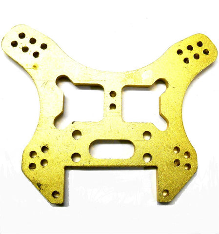L11054 1/8 Scale Buggy Shock Tower Plate x 1 Alloy Yellow / Gold