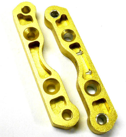 L11062 1/8 Scale Buggy Alloy Support Block x 2 Front Brace Yellow
