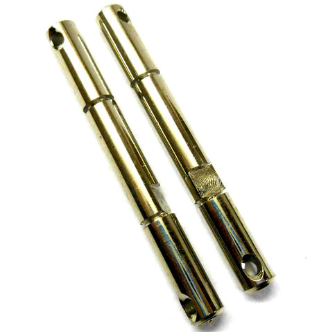 L11128 1/8 Scale Steel Silver Gearbox Arm Pivot Pole Shaft 55mm Long x 2