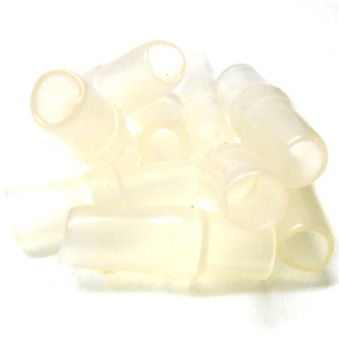 L4242 4mm Motor Wire Connector Silicone Protector 85211-4A Clear White x 10