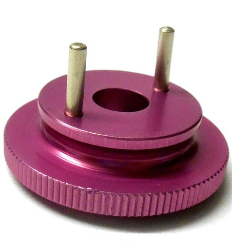 L4269 1/10 or 1/8 Scale RC Nitro Engine 2 Shoe Pin Clutch Flywheel Alloy Pink