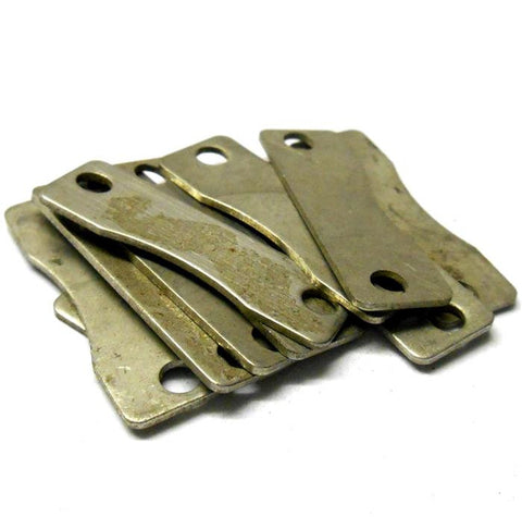 L4272 1/10 Scale Brake Pads Plate Alloy x 10 25mm