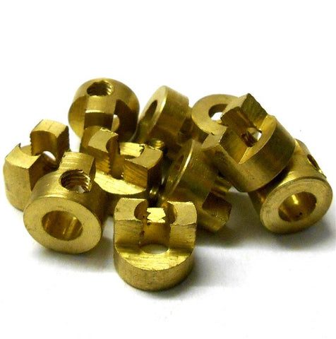 L6122 1/10 Scale Diff Axle Connection Gold Bronze x 10 M4 4mm